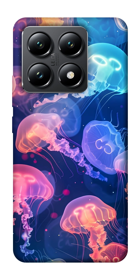 Чохол Neon jellyfishes для Xiaomi 14T