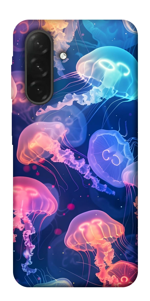 Чохол Neon jellyfishes для Galaxy A26 5G