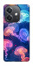 Чохол Neon jellyfishes для Oppo A3 4G