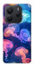 Чохол Neon jellyfishes для Xiaomi Redmi Note 14 5G