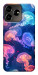 Чехол Neon jellyfishes для ZTE Blade V50 Design 4G