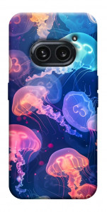Чехол Neon jellyfishes для Nothing Phone (2a)