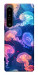Чехол Neon jellyfishes для Sony Xperia 1 IV