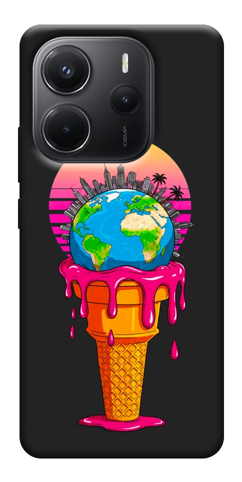 Чехол Ice cream planet для Xiaomi Redmi Note 14 4G (Europe version)
