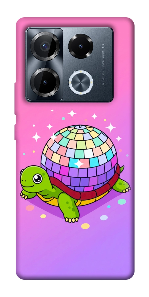 Чохол Disco turtle для Infinix Note 40 Pro 4G