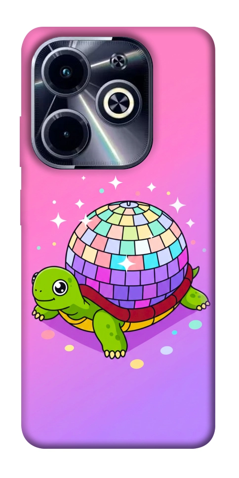 Чохол Disco turtle для TECNO Spark Go 2024