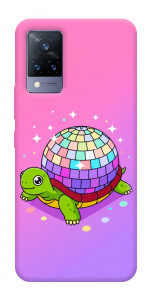 Чехол Disco turtle для Vivo V21