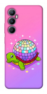 Чехол Disco turtle для Realme C65 4G