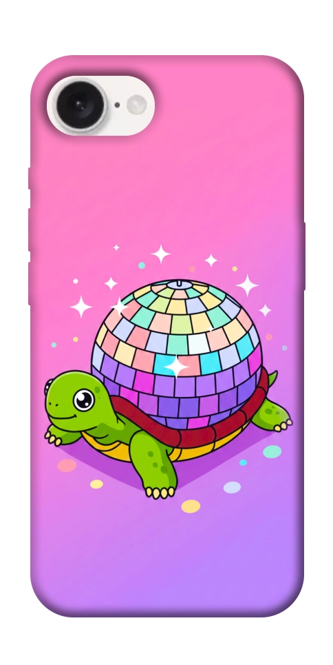 Чохол Disco turtle для iPhone 16e