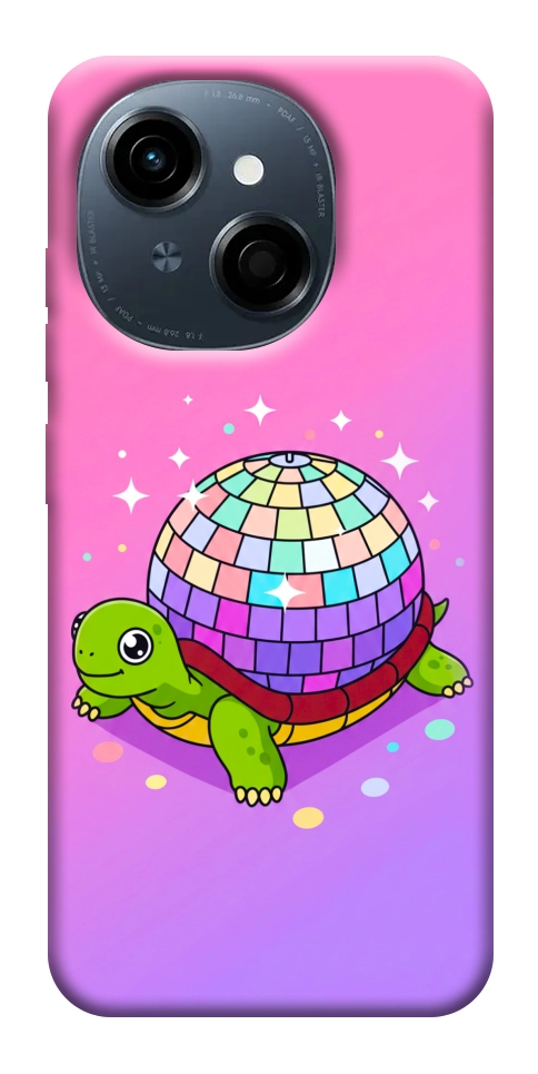 Чохол Disco turtle для TECNO Spark Go 1 (KL4)