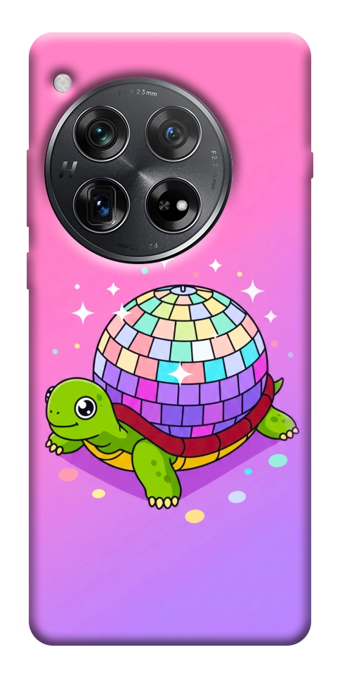 Чехол Disco turtle для OnePlus 12