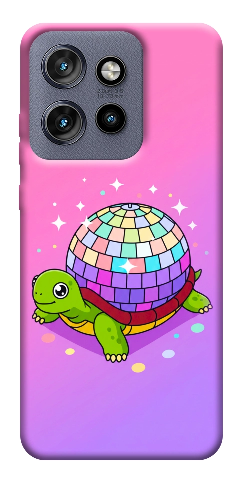 Чохол Disco turtle для Motorola Edge 50 Neo