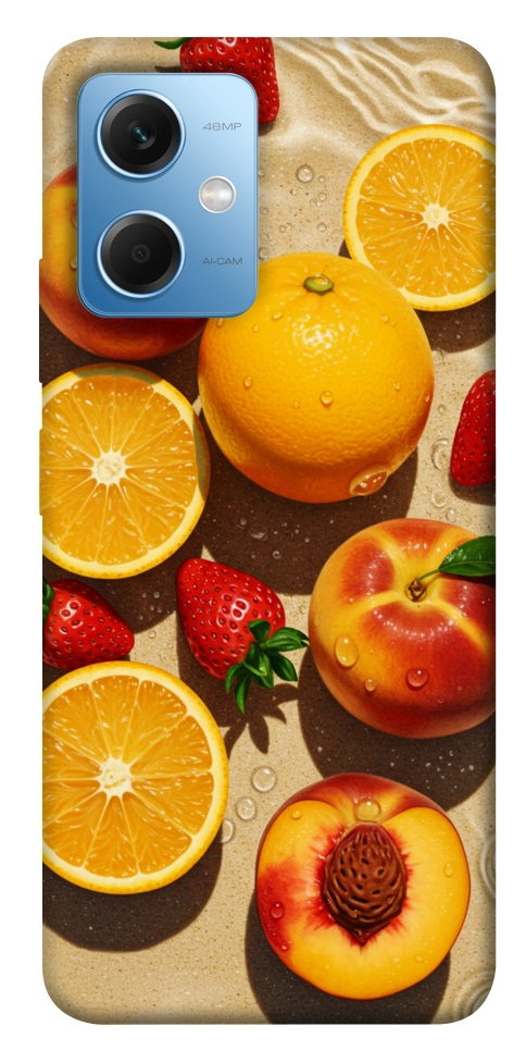 Чехол Яркие фрукты для Xiaomi Poco X5