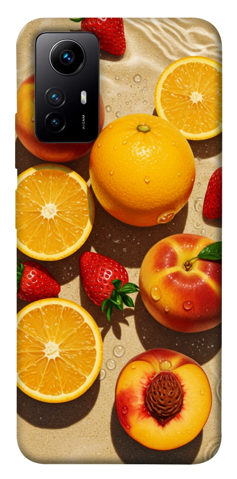 Чохол Яскраві фрукти для Xiaomi Redmi Note 12S