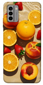 Чехол Яркие фрукты для Nokia G22
