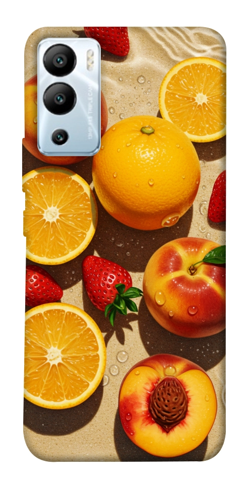 Чохол Яскраві фрукти для Infinix Hot 12i