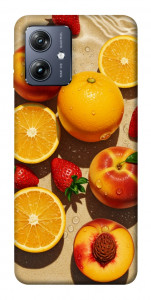 Чехол Яркие фрукты для Motorola Moto G54