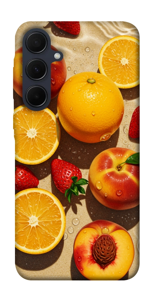 Чехол Яркие фрукты для Galaxy A35