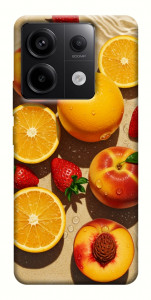 Чехол Яркие фрукты для Xiaomi Redmi Note 13 Pro 4G