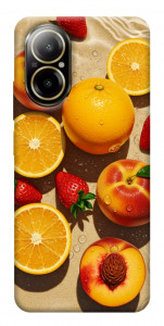 Чехол Яркие фрукты для Realme C67 4G