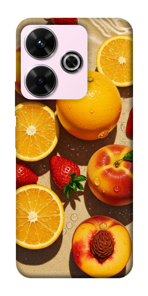 Чехол Яркие фрукты для Xiaomi Redmi 13 4G
