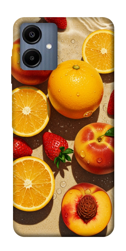 Чохол Яскраві фрукти для Galaxy A06