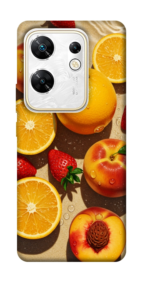 Чохол Яскраві фрукти для Infinix Zero 30 4G