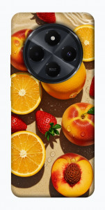 Чехол Яркие фрукты для Xiaomi Redmi 14C