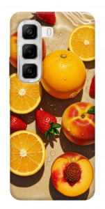 Чехол Яркие фрукты для Infinix Hot 50 4G