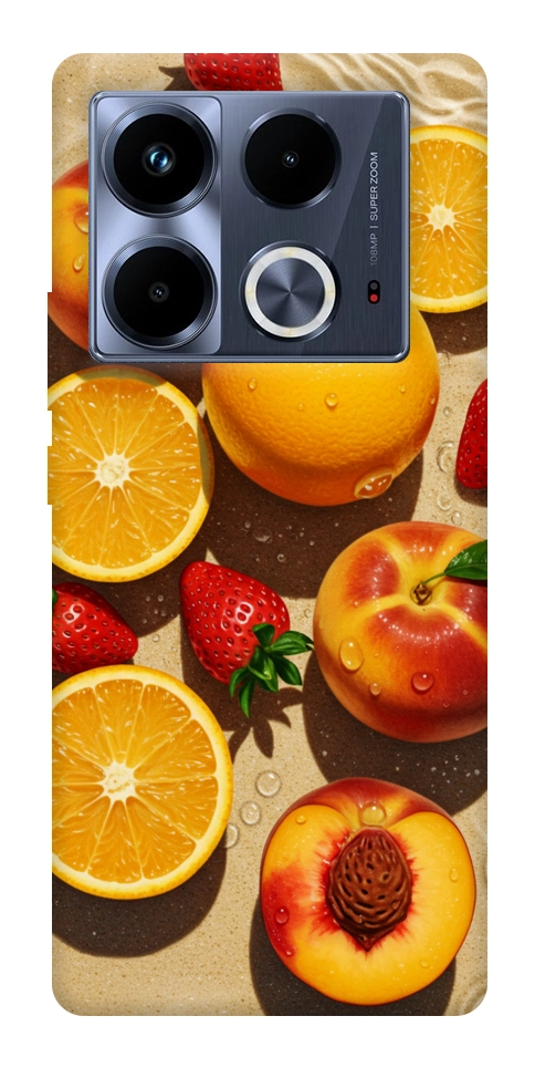Чохол Яскраві фрукти для Infinix Note 40 4G