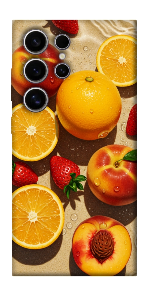 Чохол Яскраві фрукти для Galaxy S25 Ultra