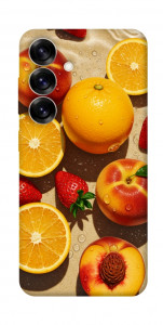 Чохол Яскраві фрукти для Galaxy S25+