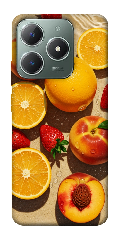 Чехол Яркие фрукты для Realme C61