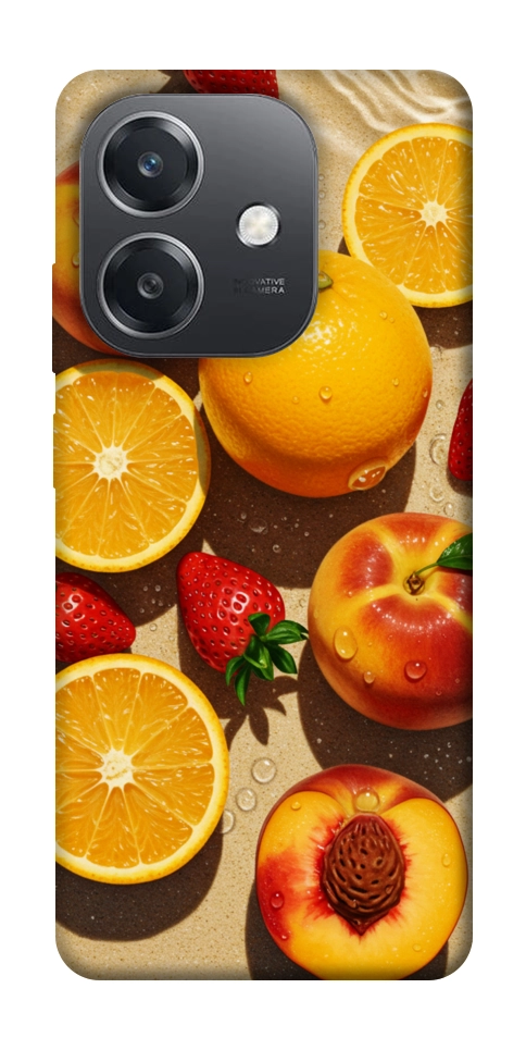 Чохол Яскраві фрукти для Oppo A3 4G