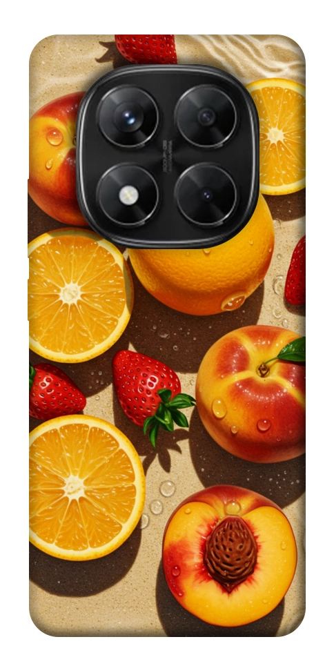 Чохол Яскраві фрукти для Xiaomi Redmi Note 14 Pro 5G