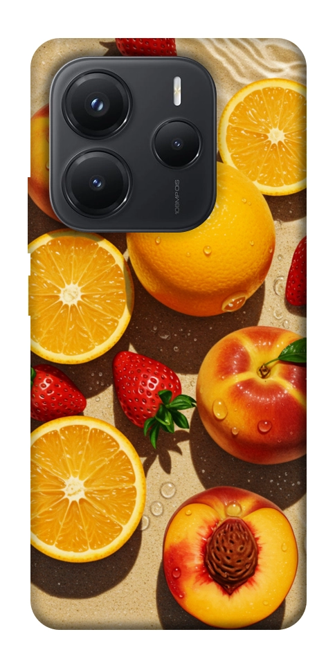 Чохол Яскраві фрукти для Xiaomi Redmi Note 14 5G