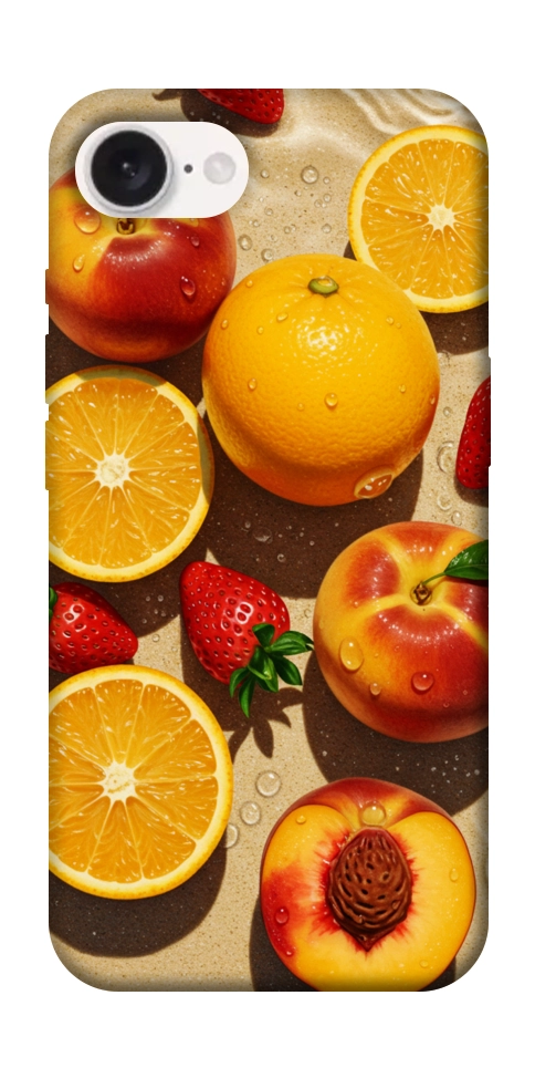 Чохол Яскраві фрукти для iPhone 16e
