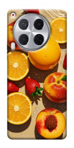 Чехол Яркие фрукты для TECNO Camon 30 (CL6)