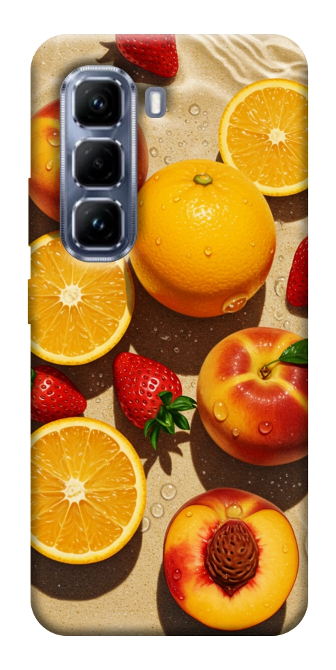 Чохол Яскраві фрукти для Infinix Hot 50 Pro