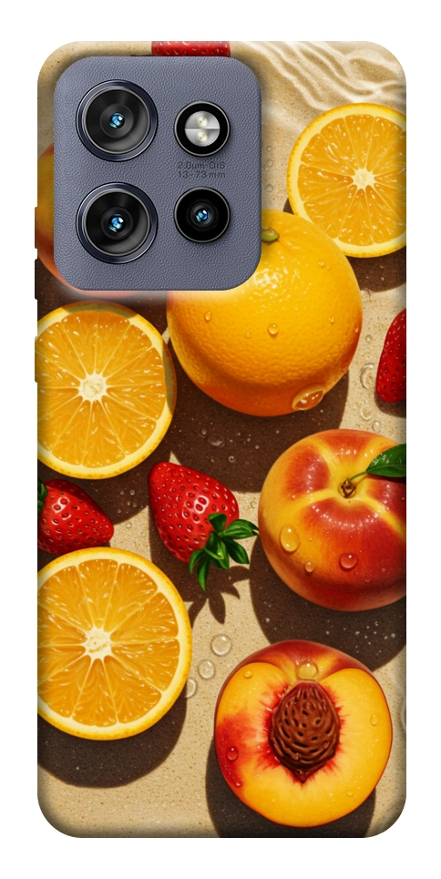 Чохол Яскраві фрукти для Motorola Edge 50 Neo