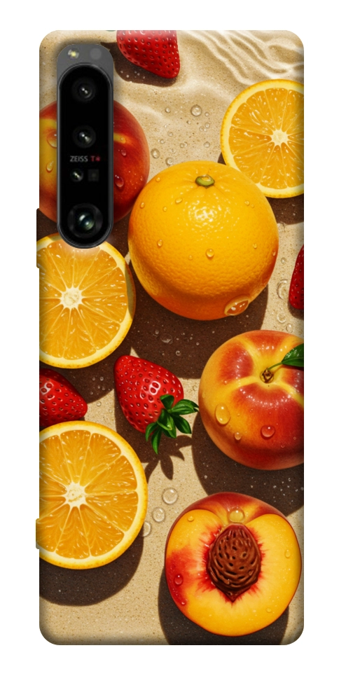 Чехол Яркие фрукты для Sony Xperia 1 IV