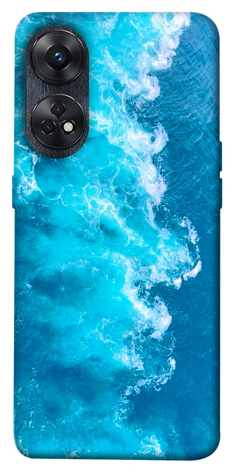 Чехол Текстура воды для Oppo Reno 8 T 4G