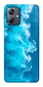 Чехол Текстура воды для Motorola Moto G54