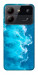 Чехол Текстура воды для ZTE Blade A54 4G