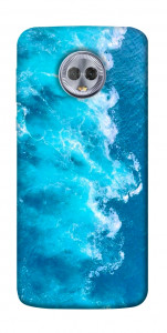 Чехол Текстура воды для Motorola Moto G6 Plus