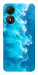 Чехол Текстура воды для ZTE Blade A34 4G