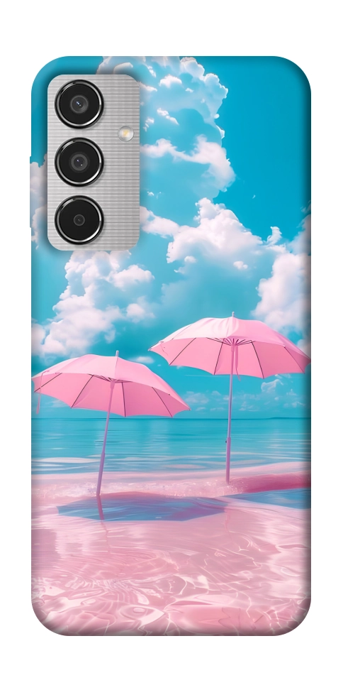 Чехол Розовые зонтики для Galaxy M35 5G