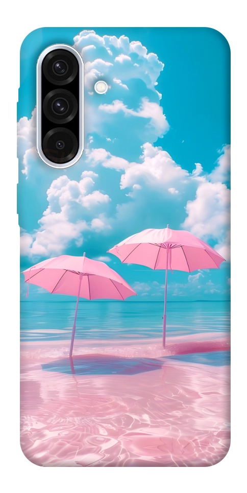 Чохол Рожеві парасольки для Galaxy A56 5G