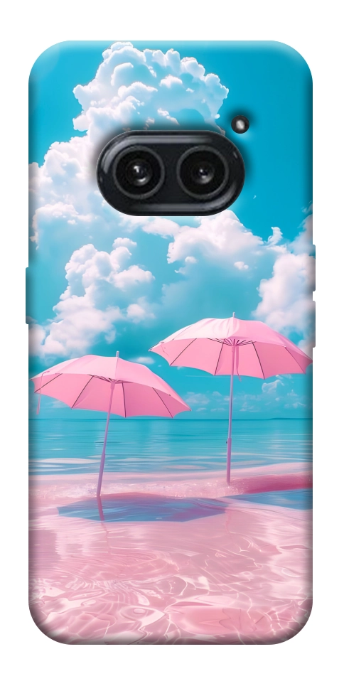 Чохол Рожеві парасольки для Nothing Phone (2a)