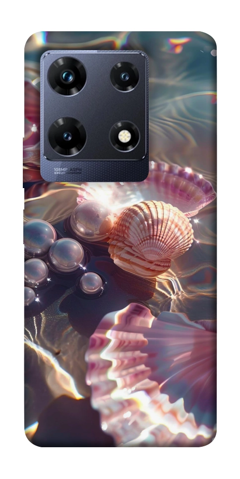 Чехол Яркие ракушки для Infinix Note 30 Pro NFC